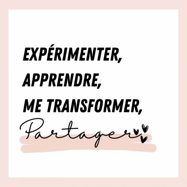 Ce que j'aime dans la vie : 
✨ Explorer de nouvelles choses et me forger mes propres idées. 
✨ Apprendre, encore et toujours, que ce soit dans mes passions ou mes défis (oui, je peux aller très loin, celles qui me connaissent le savent bien !). 
✨ Évoluer (en mieux, toujours !) pour me rapprocher de mon vrai "moi" et, qui sait, atteindre un jour cette fameuse harmonie. 
✨ Et surtout : partager ! 

Jusqu'ici, je limitais mes partages à mon cercle proche (qui, soyons honnêtes, n'est pas toujours aussi enthousiaste que moi !). Alors aujourd'hui, je décide d'ouvrir ce cercle et de partager à plus grande échelle mes expériences et ce qu'elles m'ont appris. 

Si mon chemin peut, ne serait-ce qu'un tout petit peu, simplifier le vôtre, ce serait une immense JOIE ! 🩷

Parce qu’au fond, partager, c’est déjà créer un pont. Et ce pont, j’aimerais l’étendre un peu plus chaque jour... 
J’ai une idée pour ça. Vous m’aiderez à la rendre réelle ?