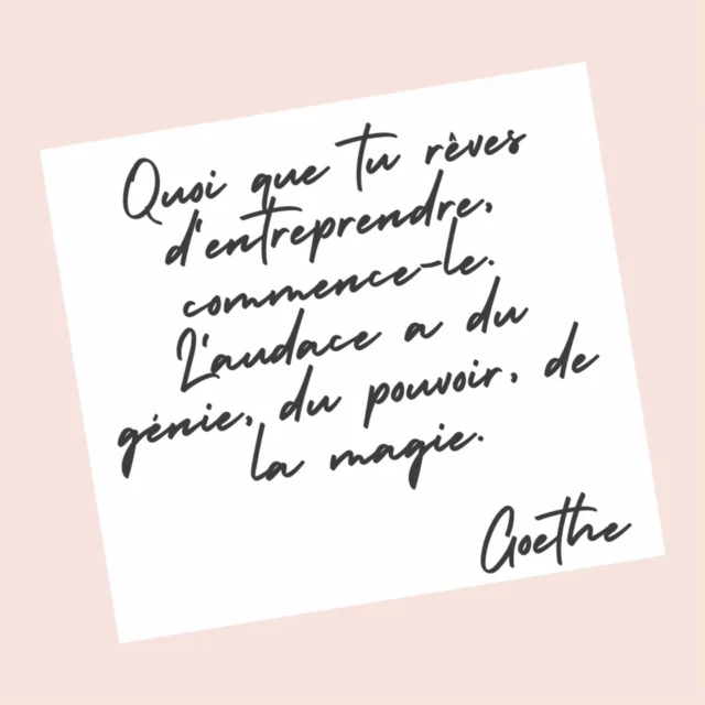 C'est la phrase qui m'a portée il y a bientôt 10 ans, lorsque j’ai décidé de quitter le statut de salariée pour devenir free-lance. À l’époque, j’avais l’impression de prendre un risque énorme. Quitter mon confort me terrifiait.
Aujourd’hui, quand j’y repense, ça me fait sourire : ce "risque" était finalement minime et maîtrisé. Et j’ai tellement gagné à le faire ! Et pas seulement sur le plan financier ;-)

Aujourd’hui, je ressens à nouveau cet appel. Le confort et la sécurité que j’ai retrouvés ne suffisent plus à compenser l’insatisfaction qui grandit en moi depuis trop longtemps. Alors, malgré la même peur, je choisis une nouvelle fois de me lancer. De prendre ce risque. Je ne sais pas encore exactement où cela me mènera, mais un pas après l’autre, j’avancerai.

Et j’espère qu’un jour, dans 10 ans, en repensant à ce moment, je sourirai à nouveau en me remerciant d’avoir eu le courage de recommencer. Qui sait, peut-être que ce sera alors le début d’un autre grand virage...

#nouveauprojet #nouvellevie #entrepreneur #audace #motivation